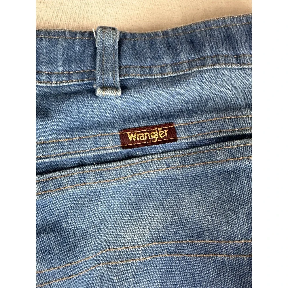 Wrangler‎ Regular Fit Blue Denim Jeans 48 x 30 85498LB Mens Straight Leg
